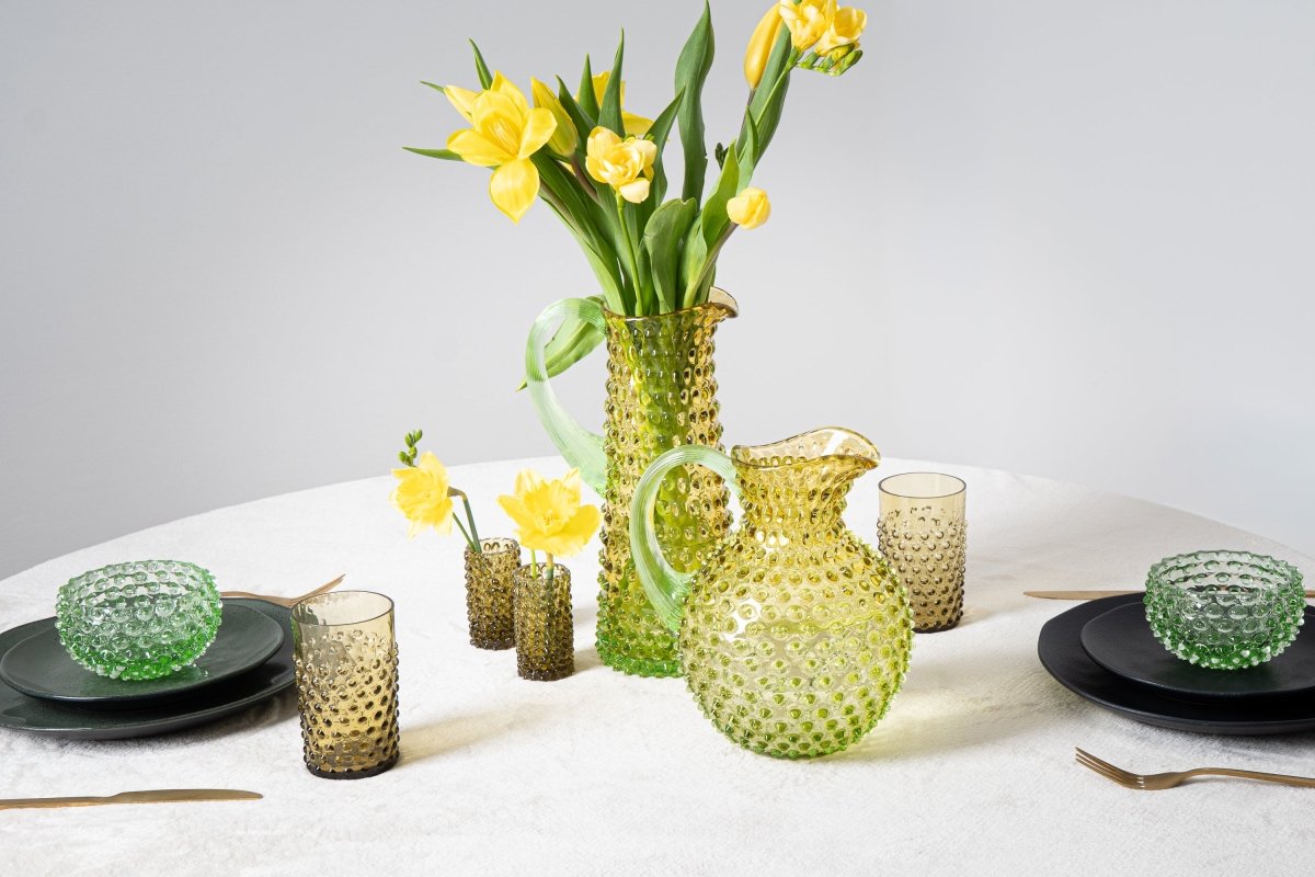 Meadow Hobnail Pitcher - KLIMCHI