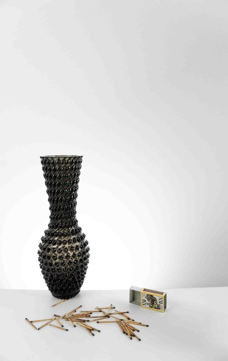 Black Smoke Fugu Vase - KLIMCHI