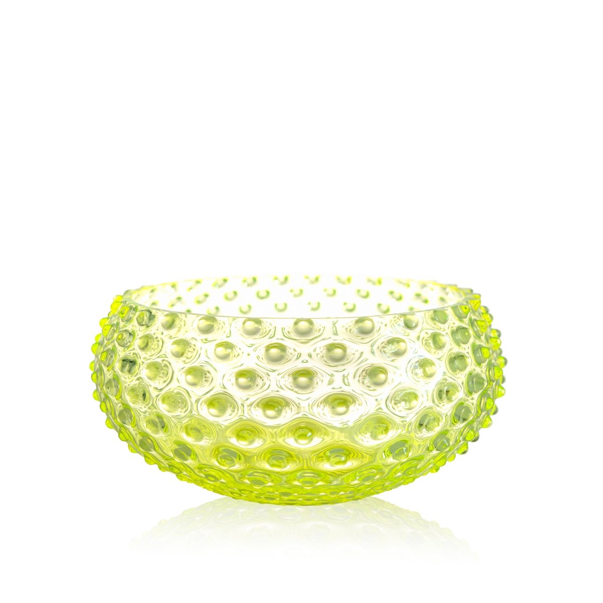 Neon Citrine Hobnail Bowl - KLIMCHI