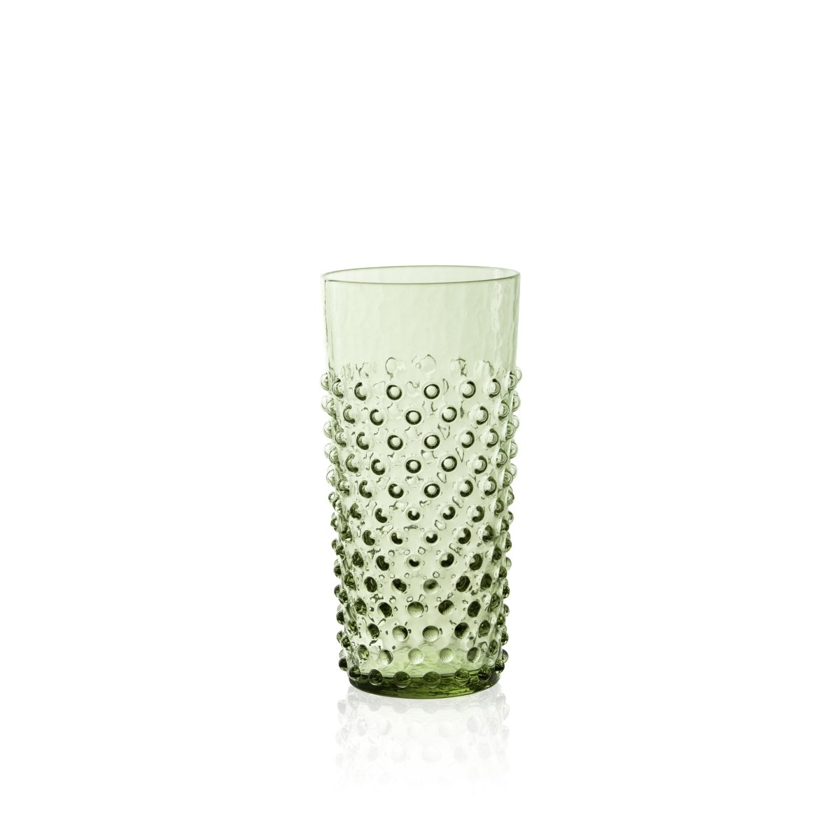 Olive Green Hobnail Tumblers Tall - KLIMCHI