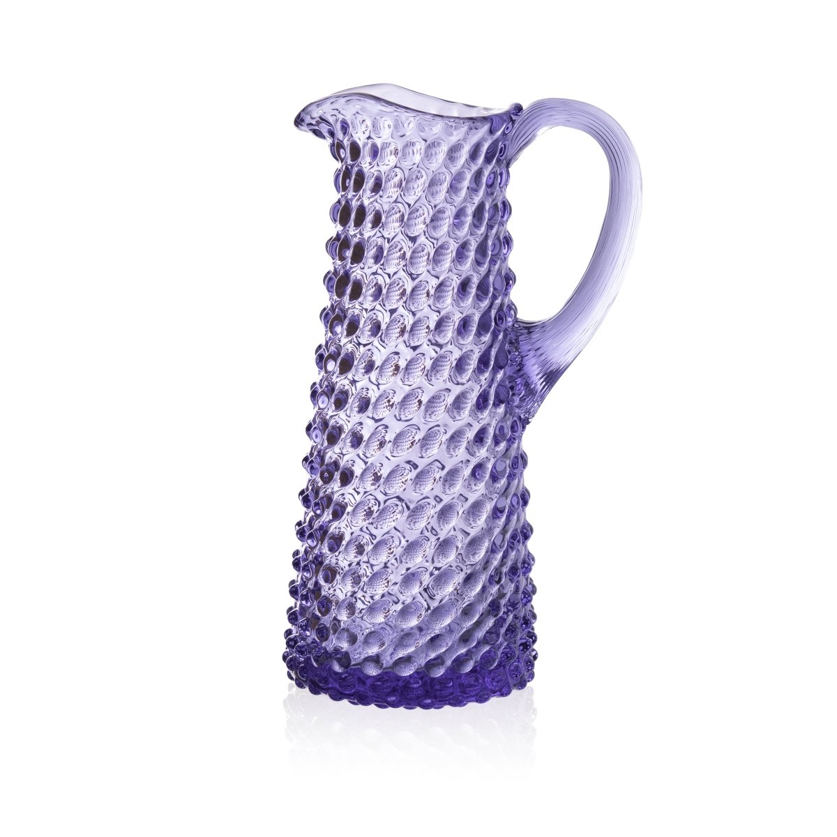 Lavender Hobnail Jug Tall - KLIMCHI
