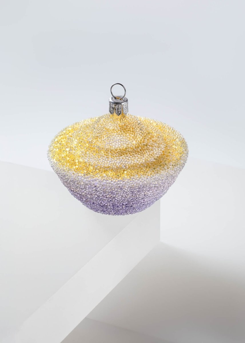 Christmas Ornament Aurora Tiara Yellow - KLIMCHI