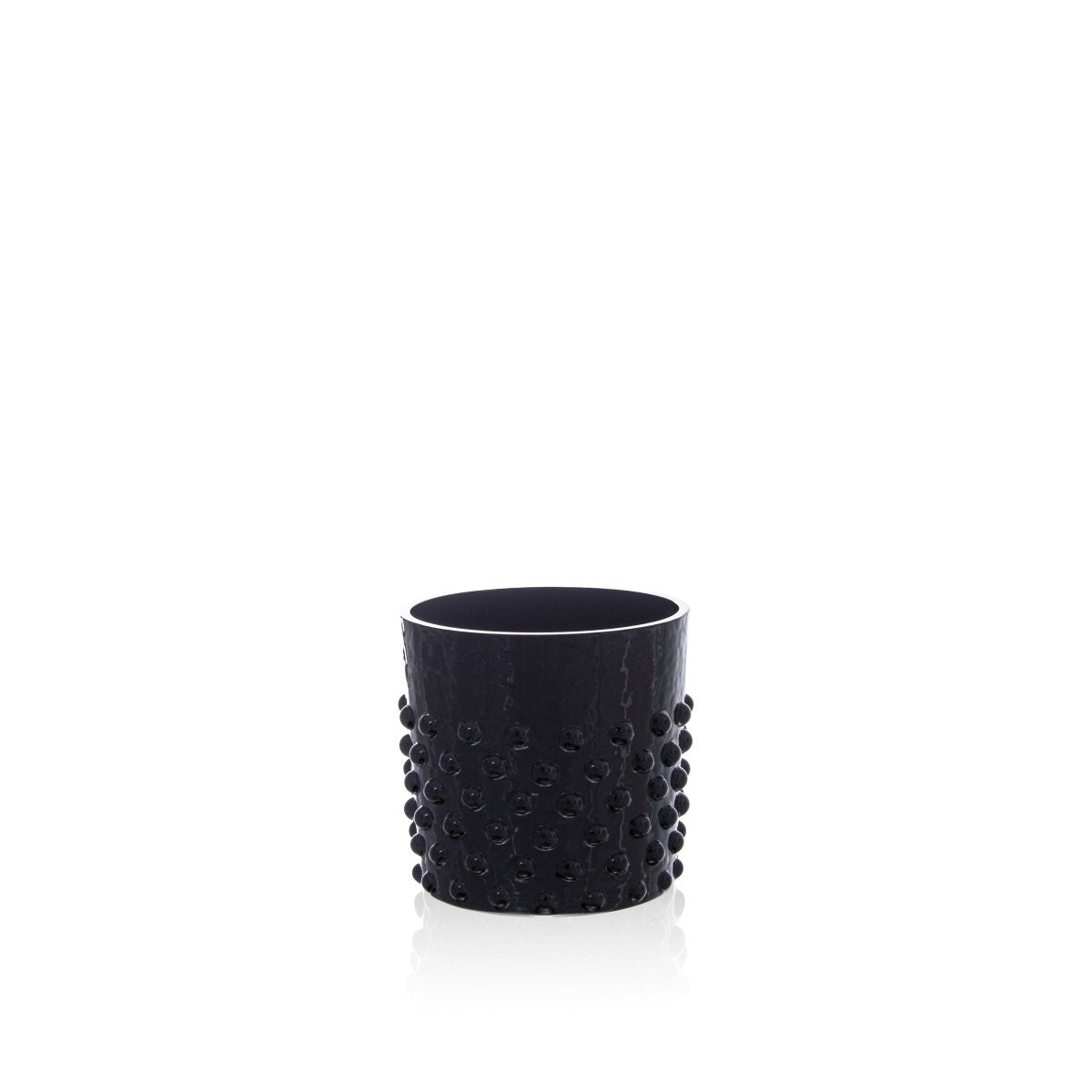 Black Hobnail Whiskey Glasses - KLIMCHI