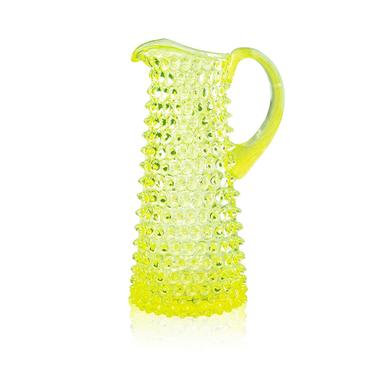 Neon Citrine Hobnail Jug Tall - KLIMCHI