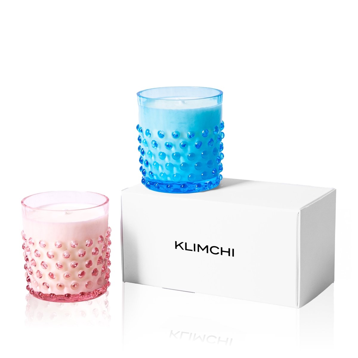 Hobnail Candles (Set of 2) - KLIMCHI