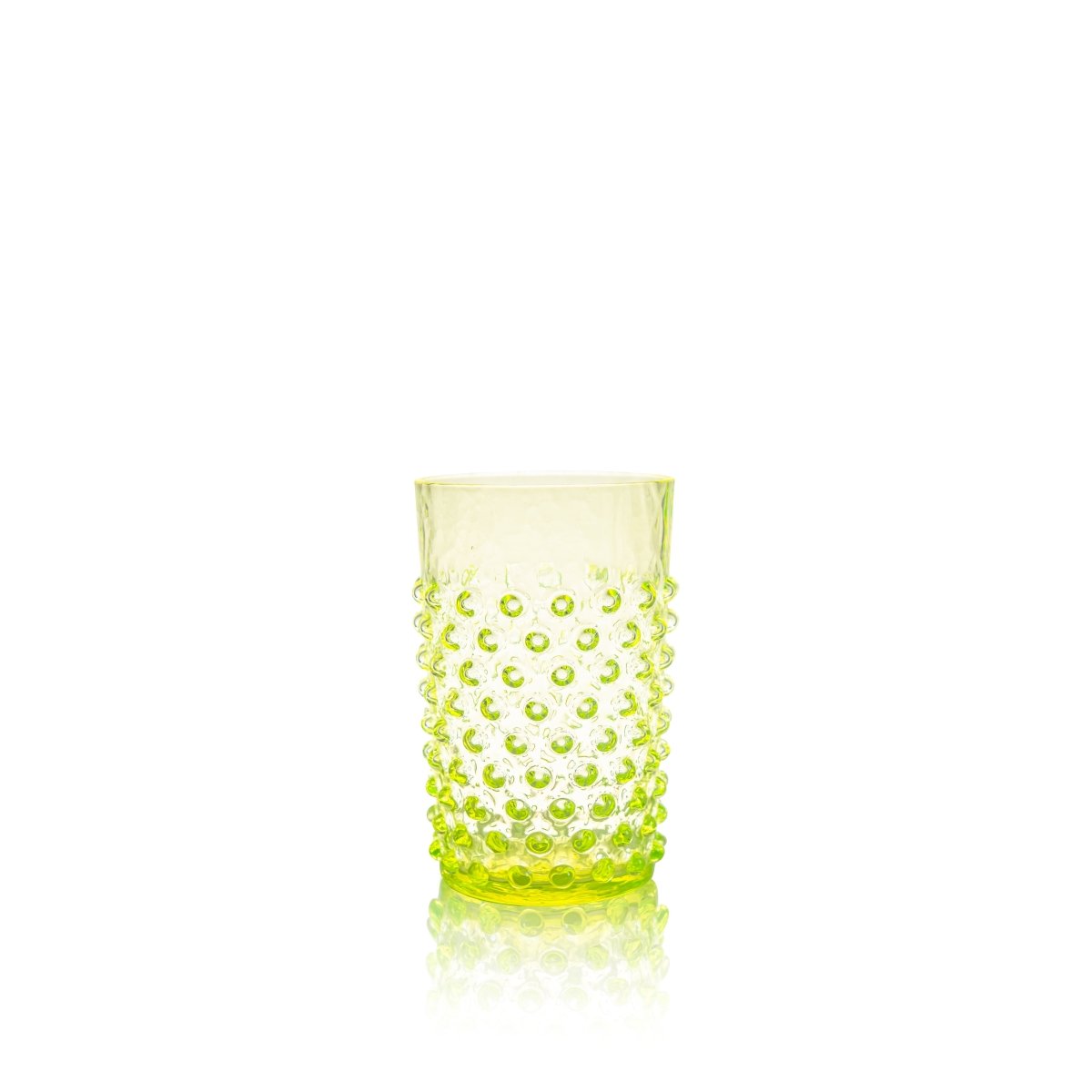 Neon Citrine Hobnail Tumblers - KLIMCHI