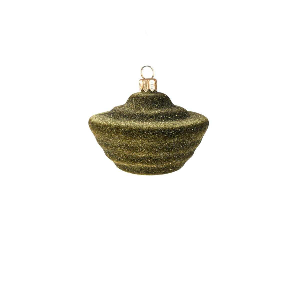 Christmas Ornament Moss Tiara Champagne - KLIMCHI