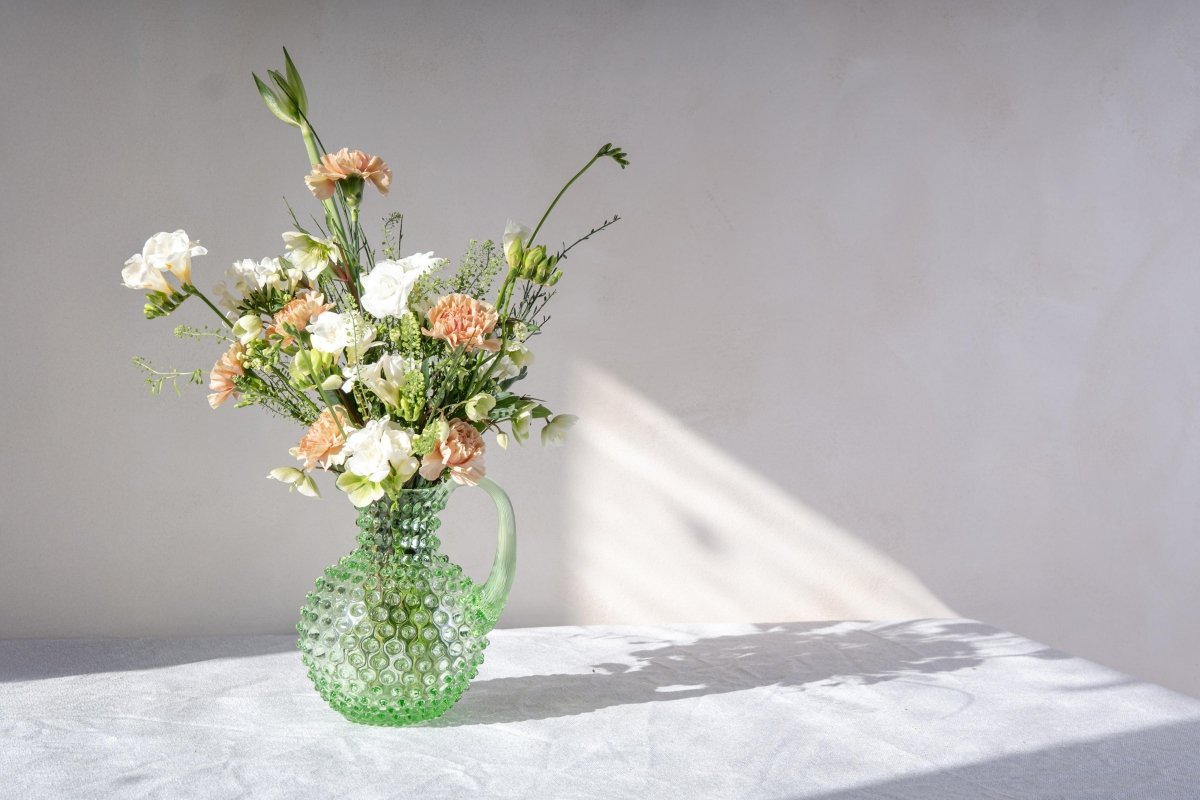 Light Green Hobnail Jug - KLIMCHI