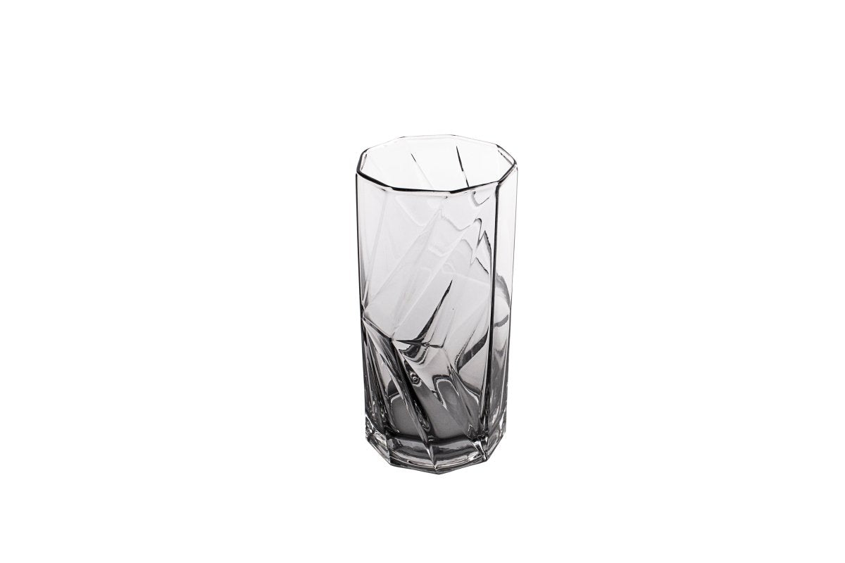Ghost Highball Glass Underlay Black Smoke (set of 2) - KLIMCHI