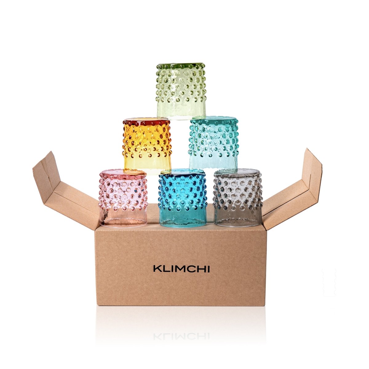Mystery Box of Whiskey Hobnail Tumblers - KLIMCHI