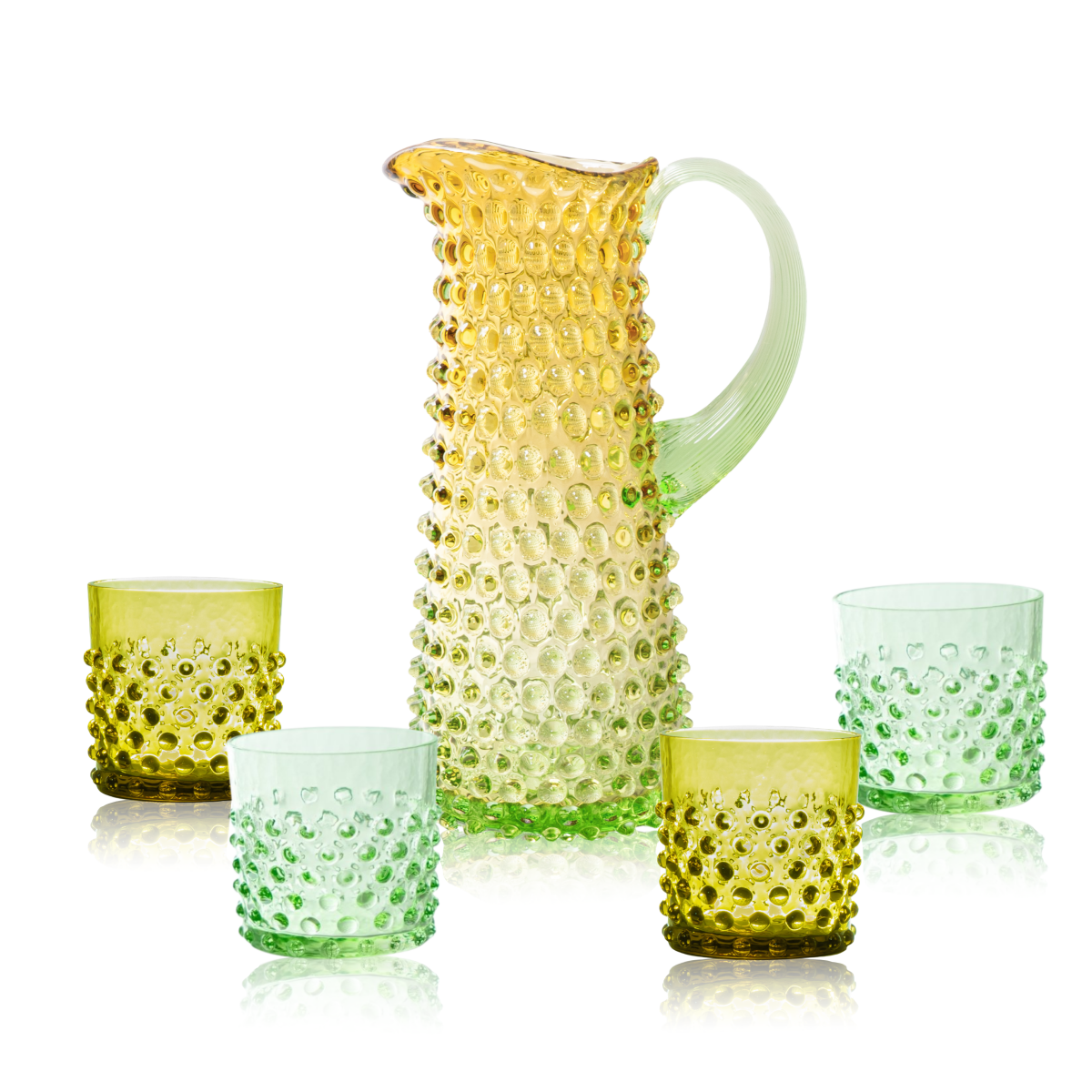 Set of Meadow Pitcher with Whiskey Glasses - KLIMCHI
