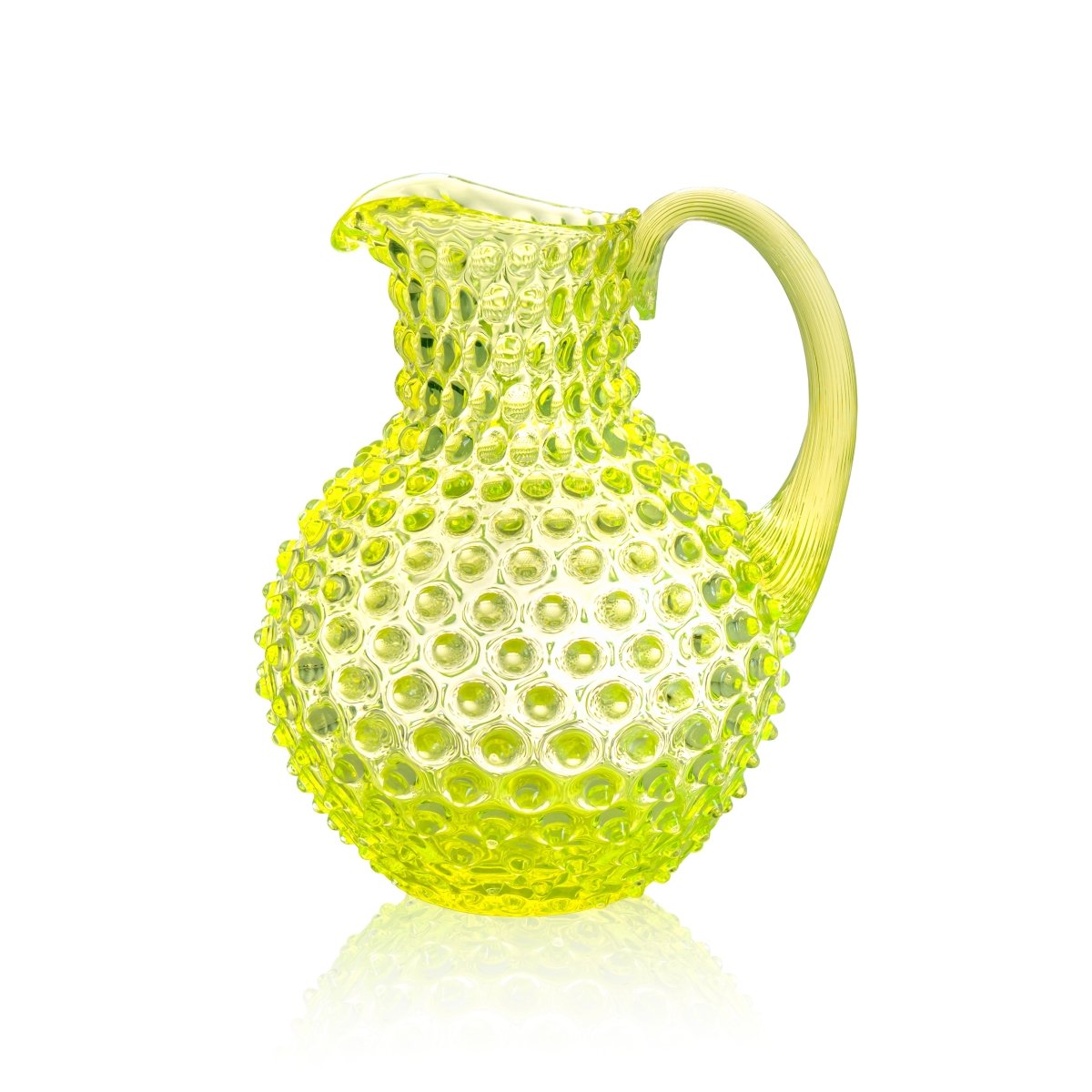 Neon Citrine Hobnail Jug - KLIMCHI