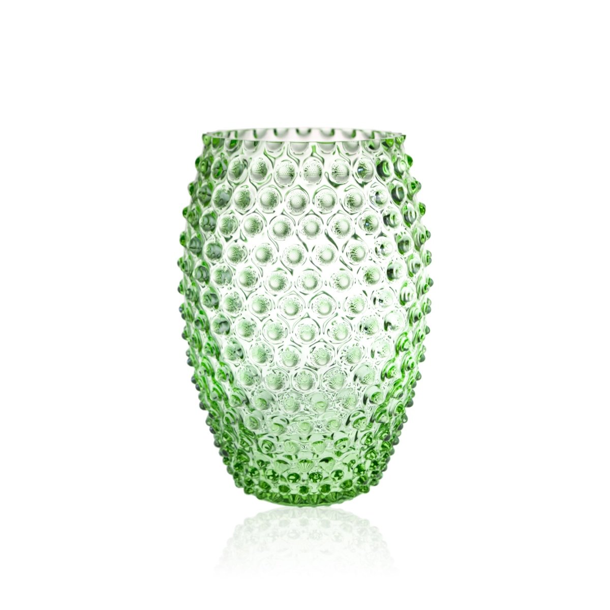 Light Green Egg Hobnail Vase - KLIMCHI