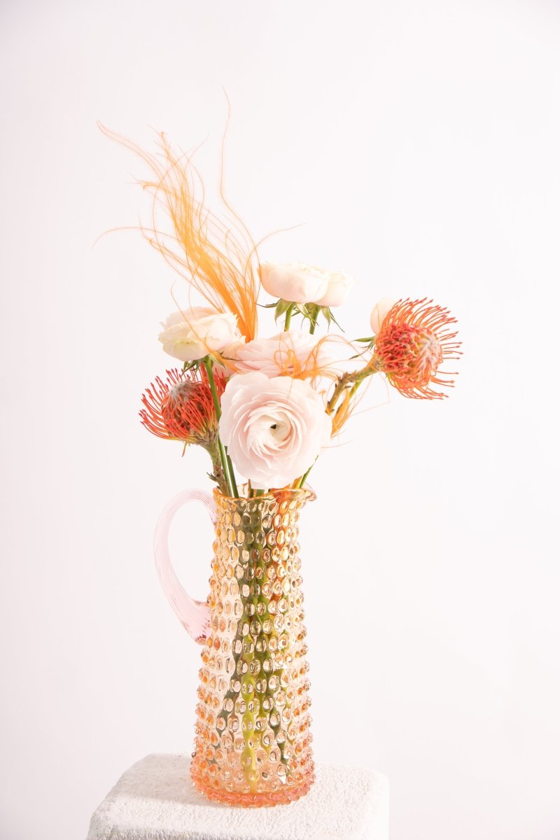 Sunrise Hobnail Pitcher - KLIMCHI