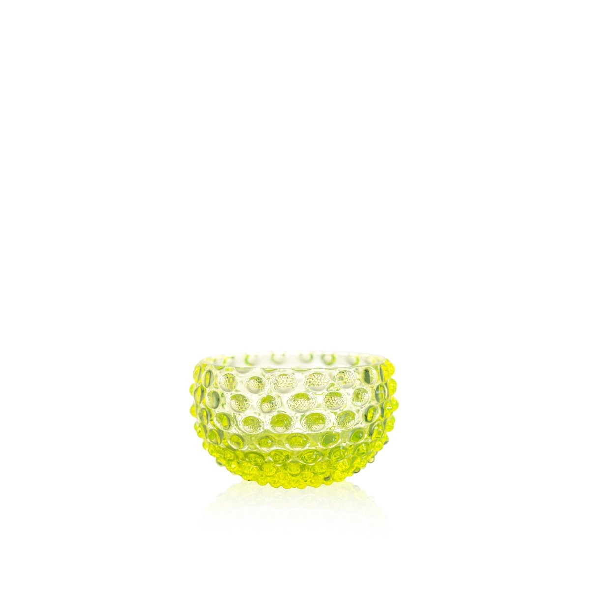 Neon Citrine Hobnail Bowl Small - KLIMCHI