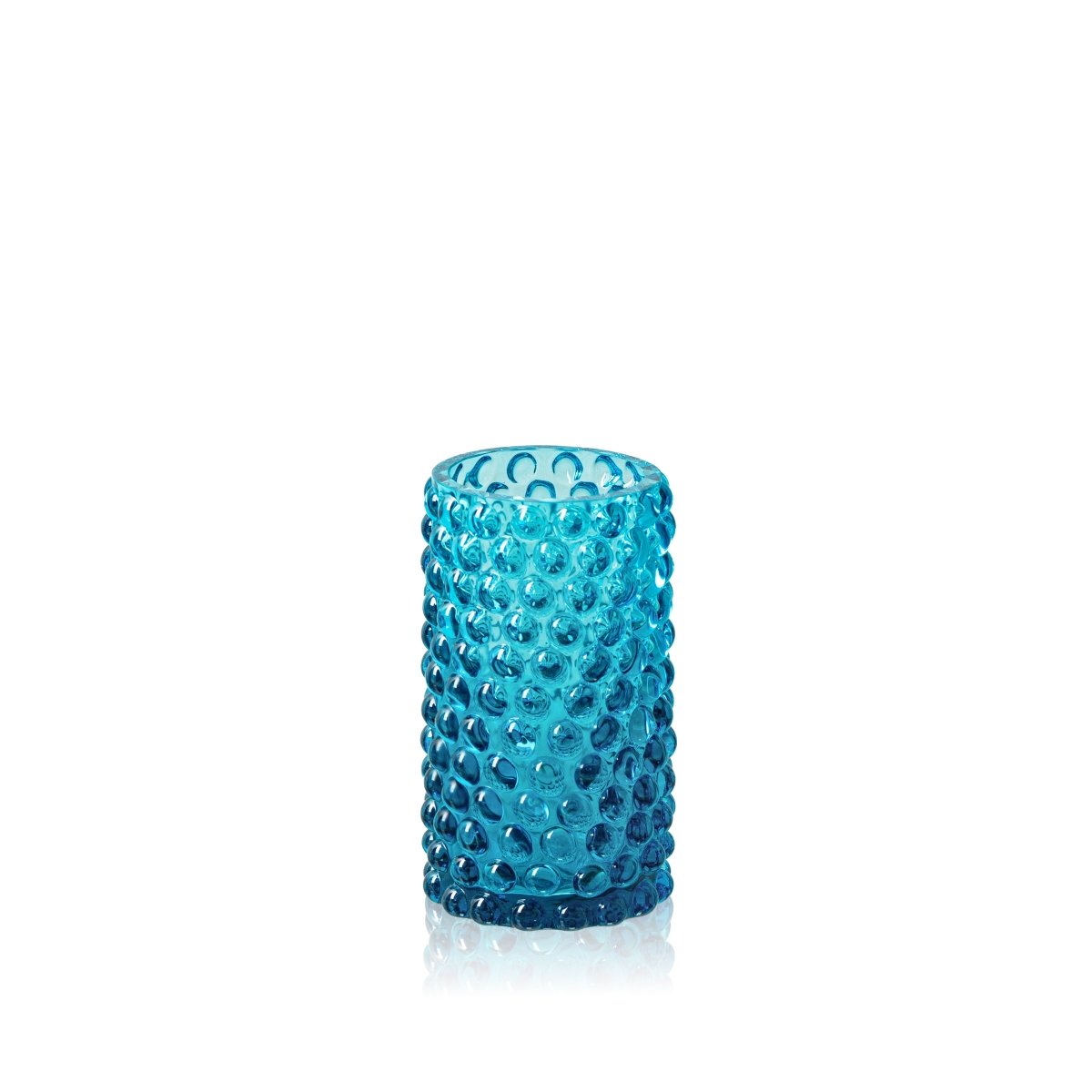 Aquamarine Hobnail Bud Vase - KLIMCHI
