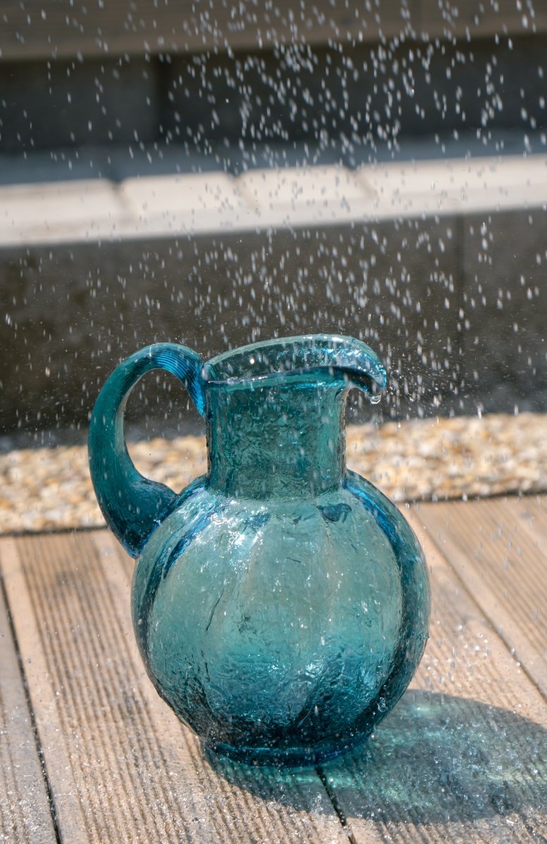 Misty Blue Marika Jug - KLIMCHI