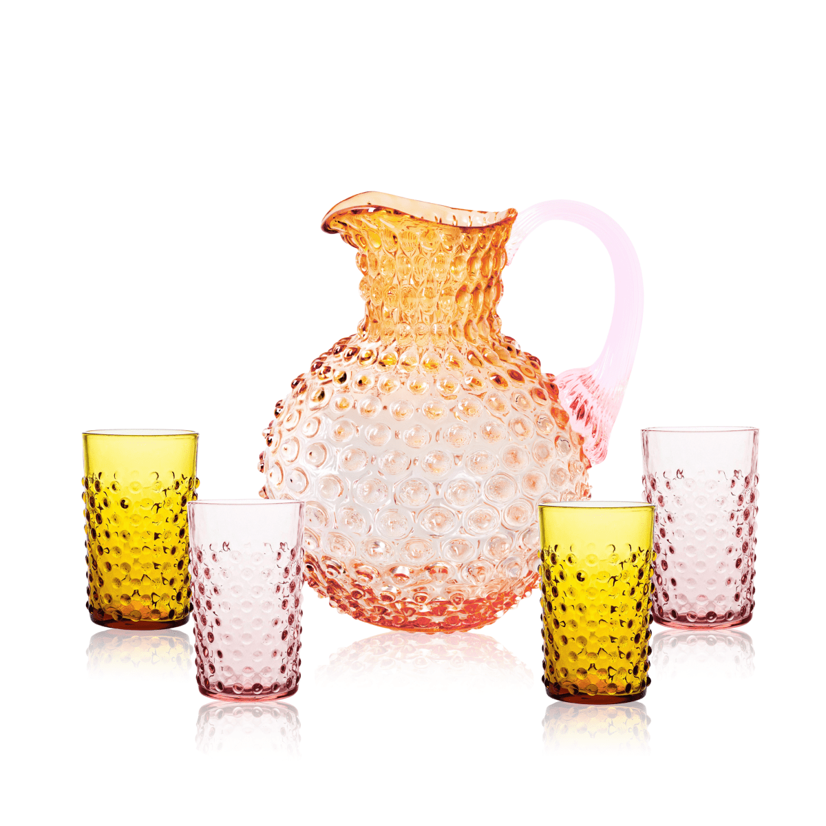 Set of Sunrise Jug and Tumblers - KLIMCHI