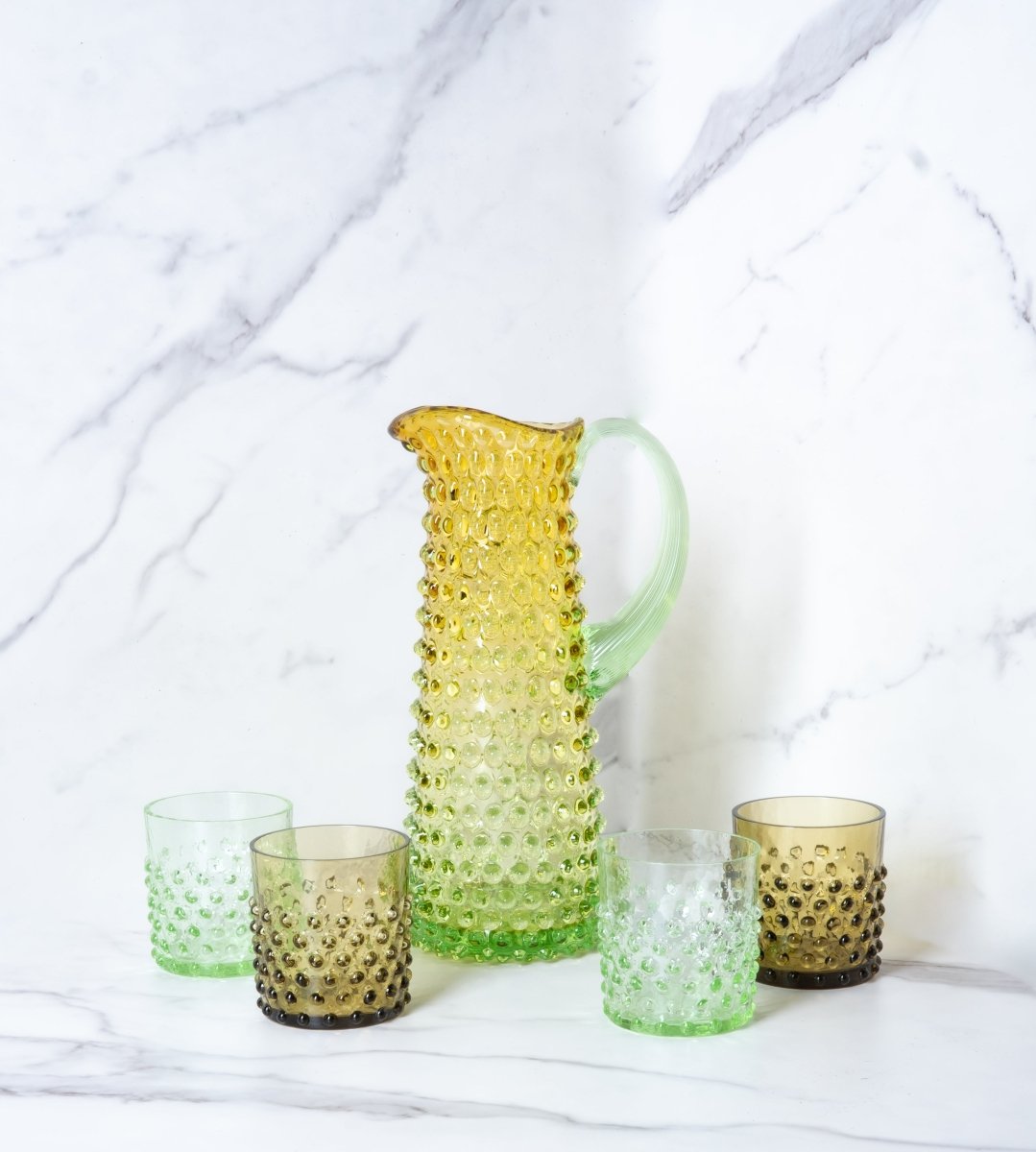 Set of Meadow Pitcher with Whiskey Glasses - KLIMCHI