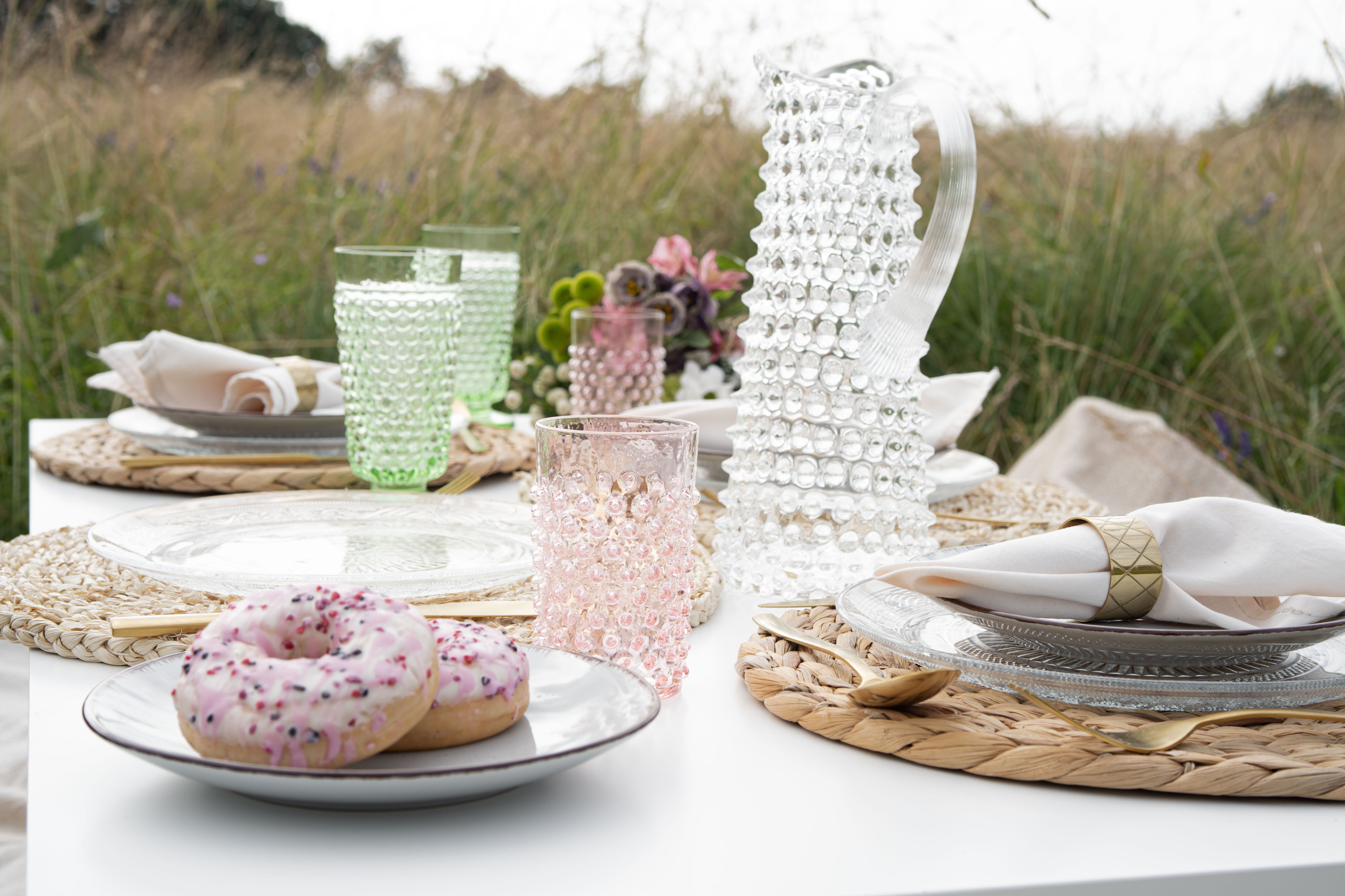 Rosaline Hobnail Tumblers