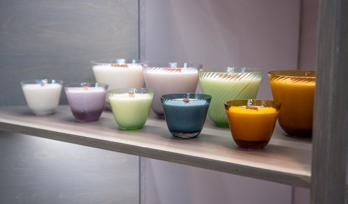 Small Candle Linea Citrus & Wood - KLIMCHI