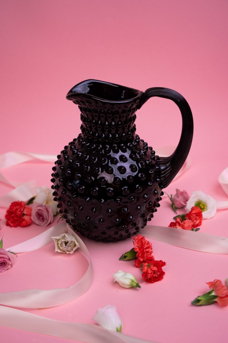 Black Hobnail Jug - KLIMCHI