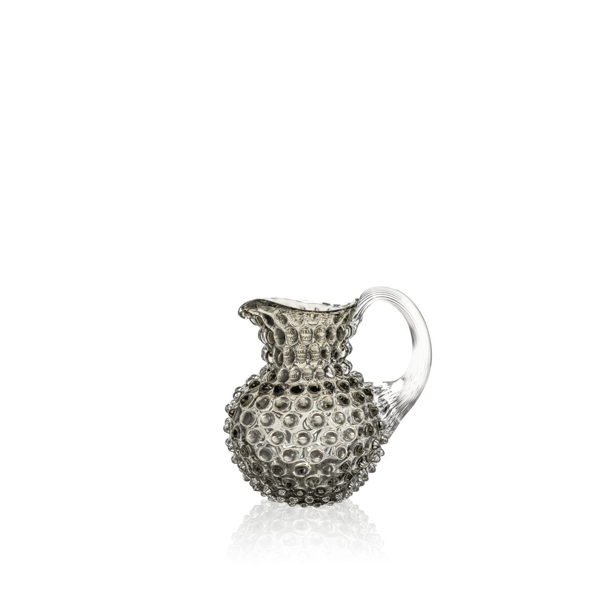 Underlay Black Smoke Hobnail Creamer Jug - KLIMCHI