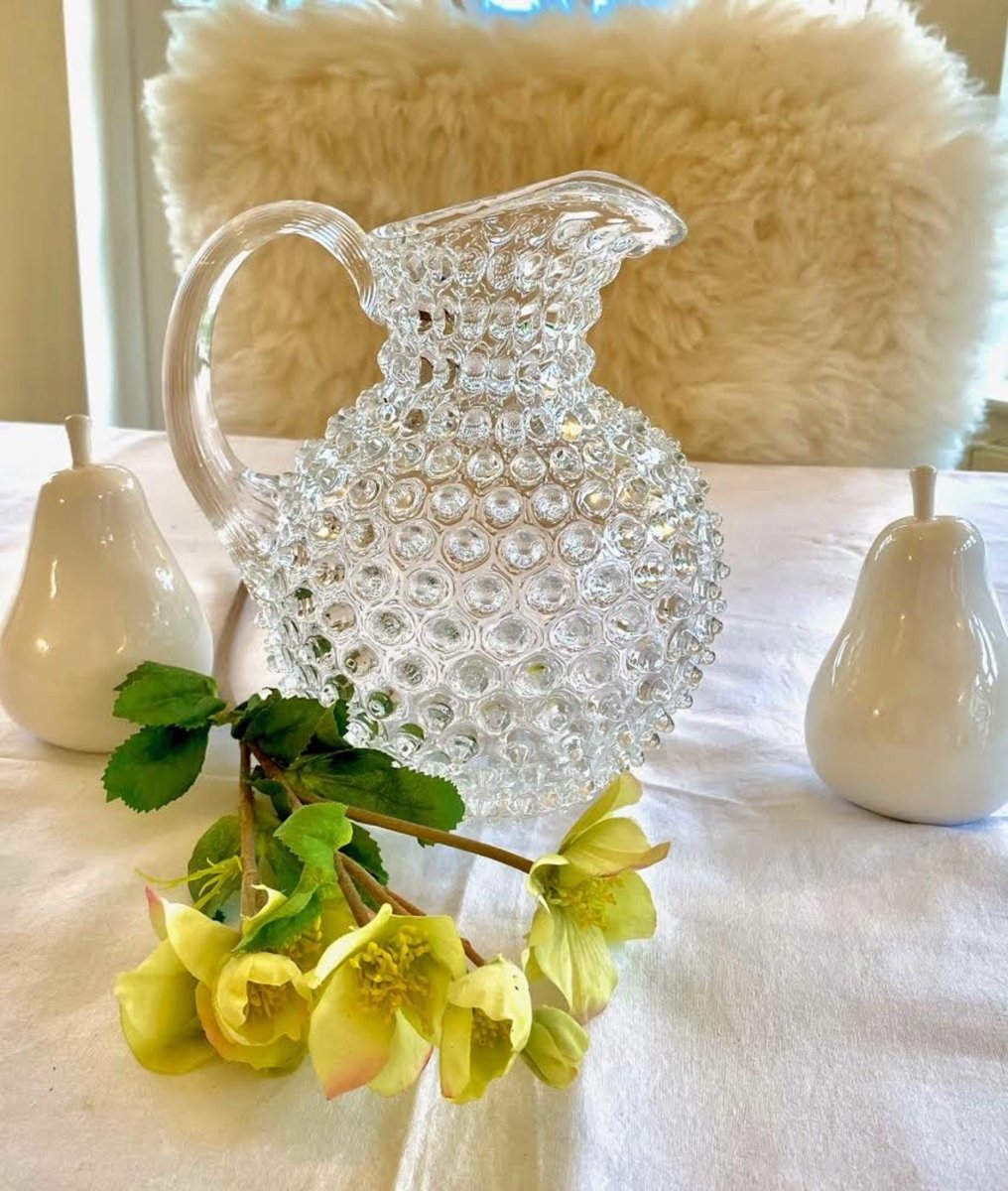 Crystal Hobnail Jug - KLIMCHI