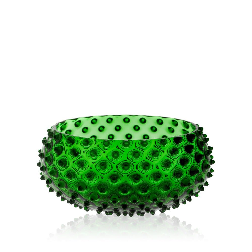 Dark Green Hobnail Bowl - KLIMCHI