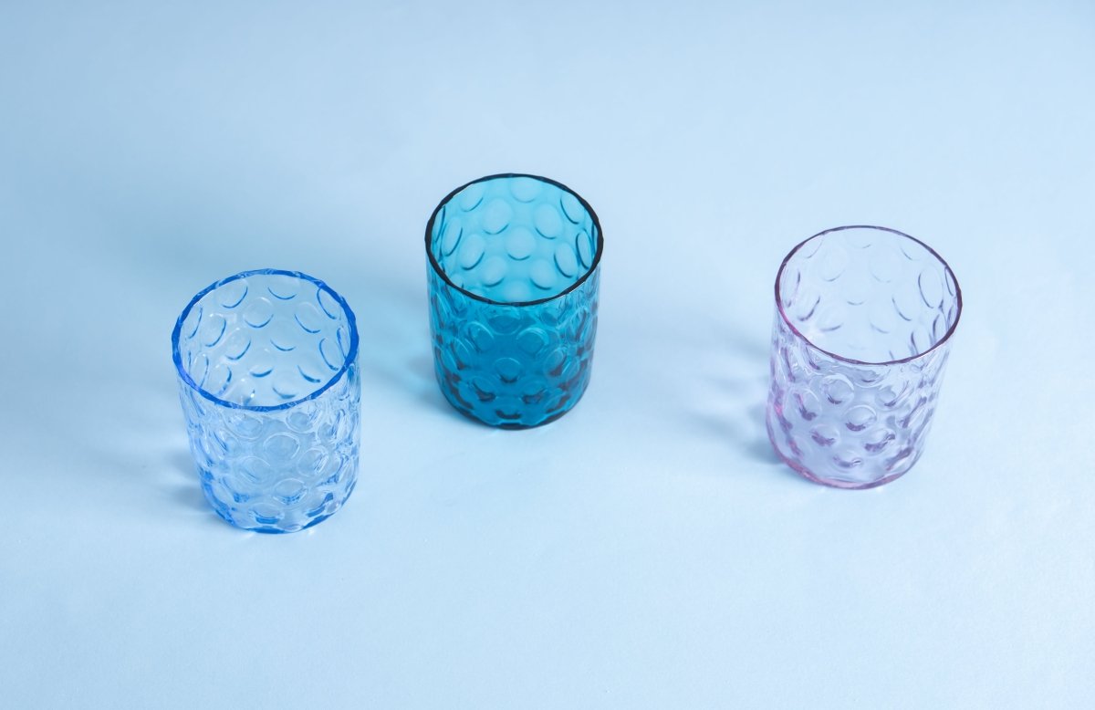 Aquamarine Kugel Large Tumblers - KLIMCHI