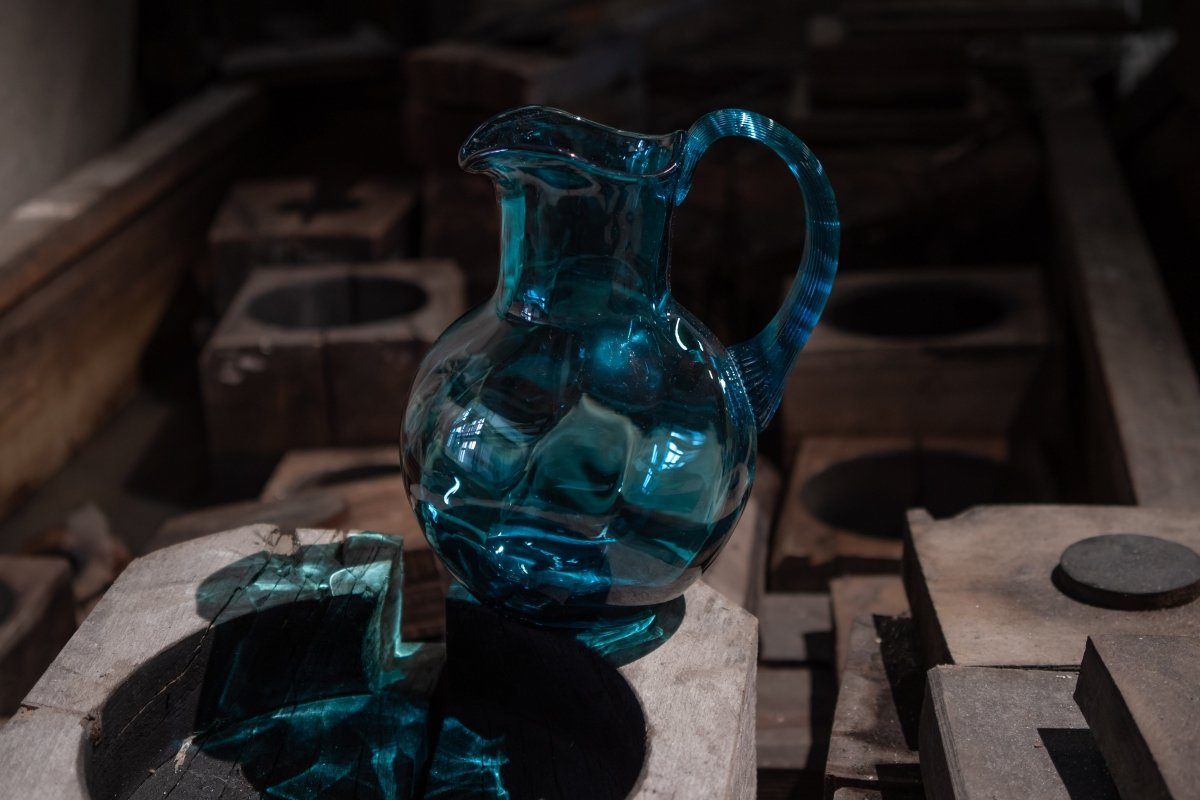 Aquamarine Marika Jug - KLIMCHI