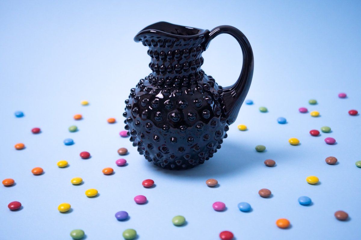 Black Hobnail Jug Small - KLIMCHI