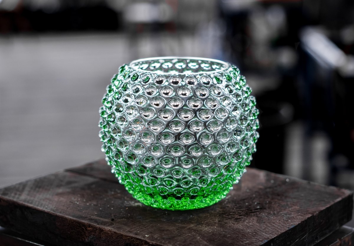 Light Green Hobnail Vase - KLIMCHI