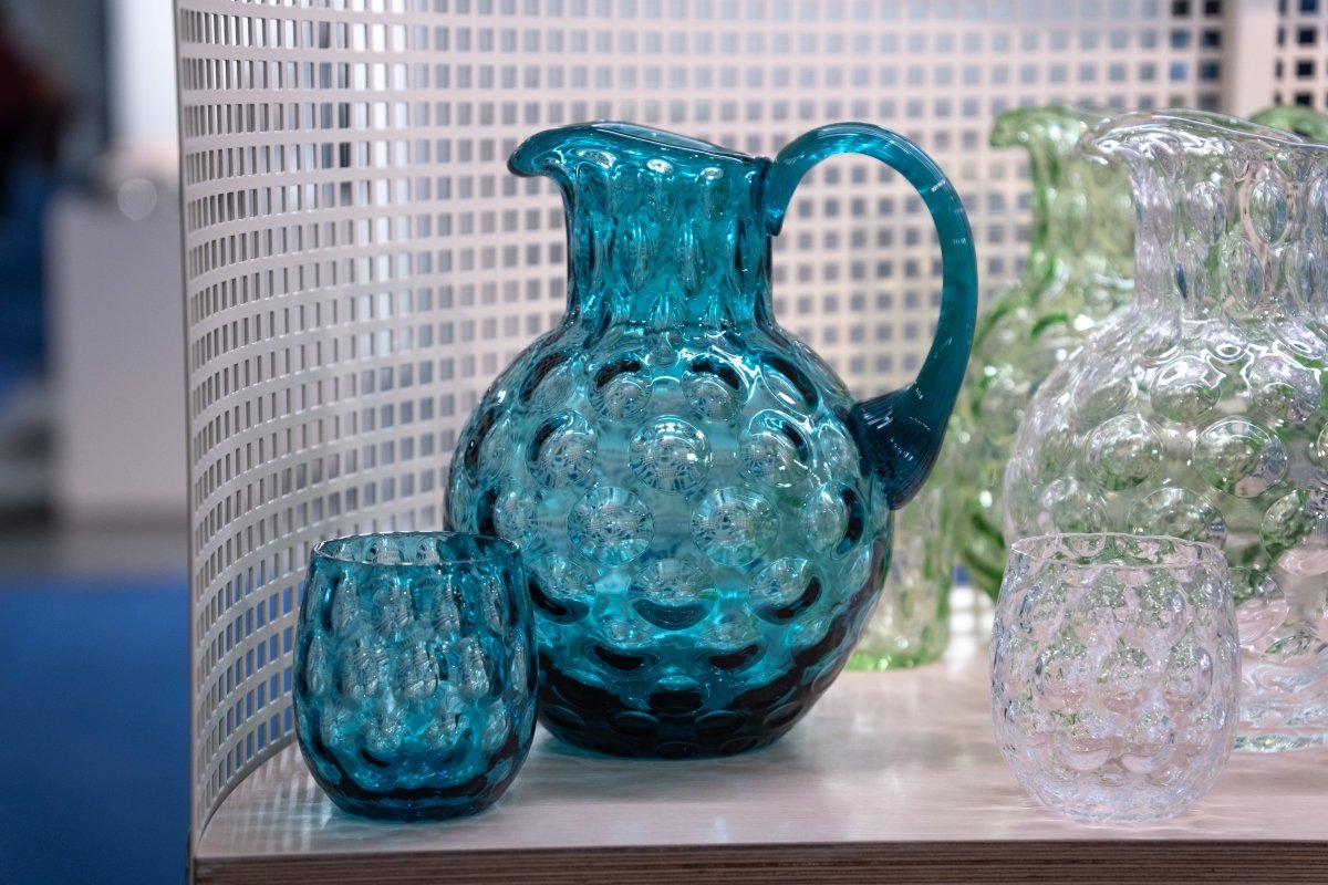 Aquamarine Medium Tumblers Kugel - KLIMCHI