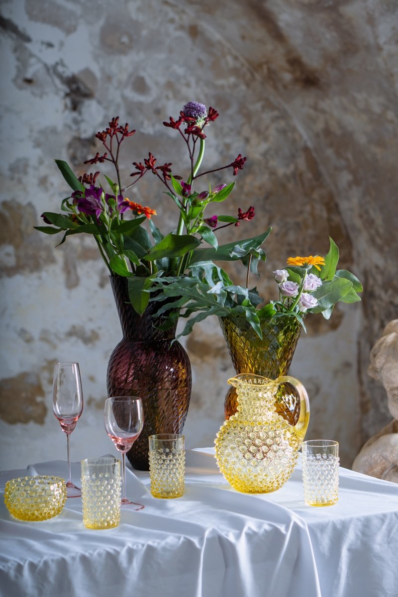 Citrine Hobnail Bowl Small - KLIMCHI