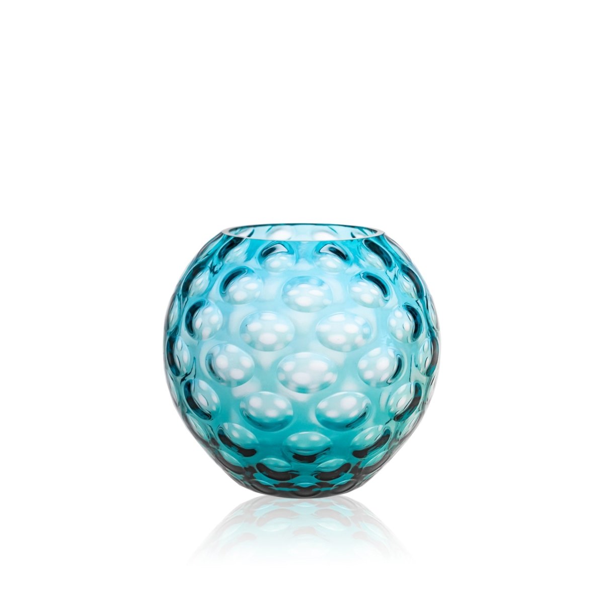 Aquamarine Kugel Vase - KLIMCHI