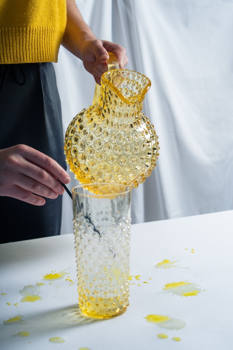 Citrine Hobnail Jug - KLIMCHI