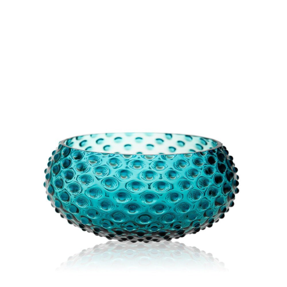 Aquamarine Hobnail Bowl - KLIMCHI