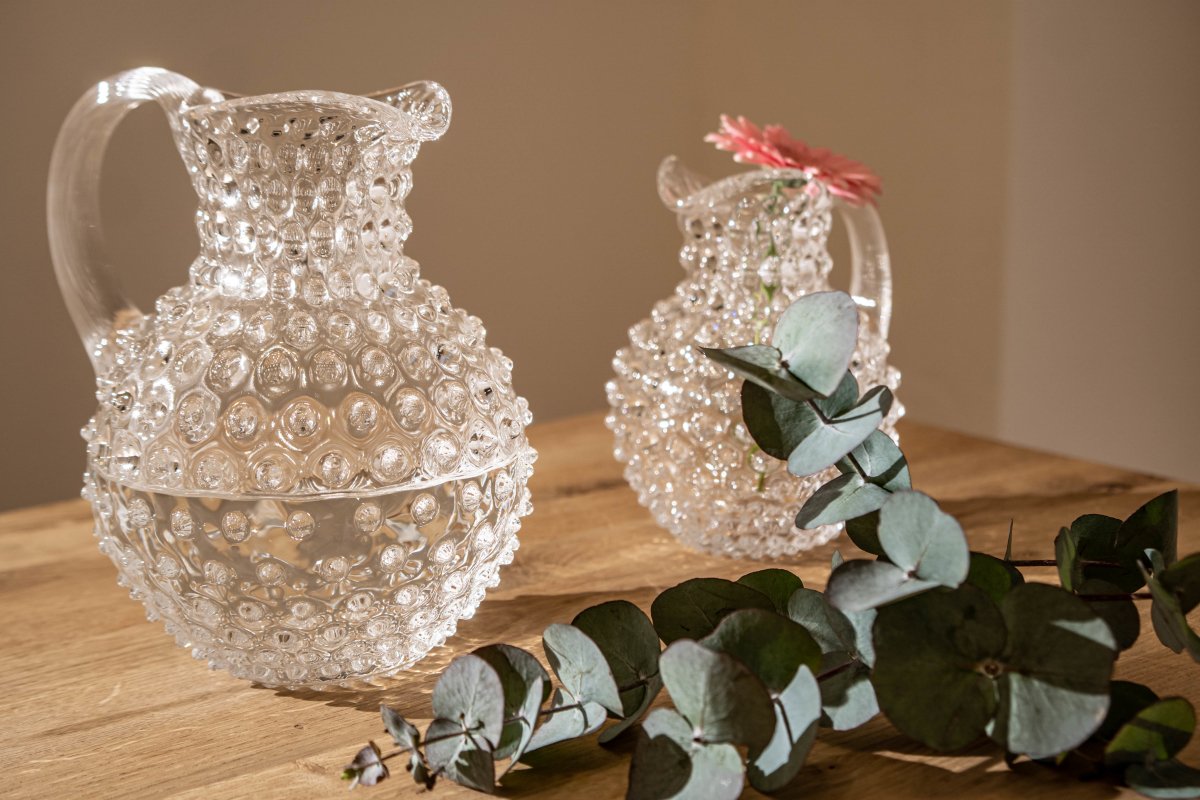 Crystal Hobnail Jug - KLIMCHI