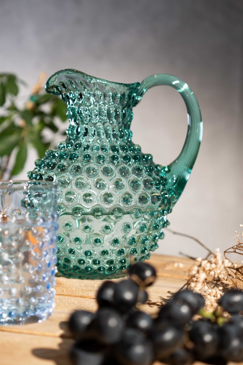 Beryl Hobnail Jug - KLIMCHI