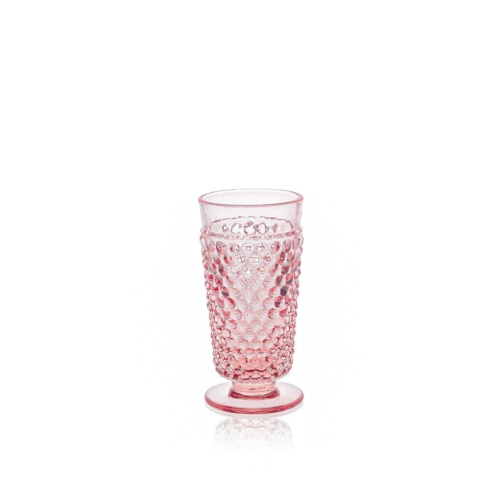 Rosaline Hobnail Goblet (set of 2 pieces) - KLIMCHI