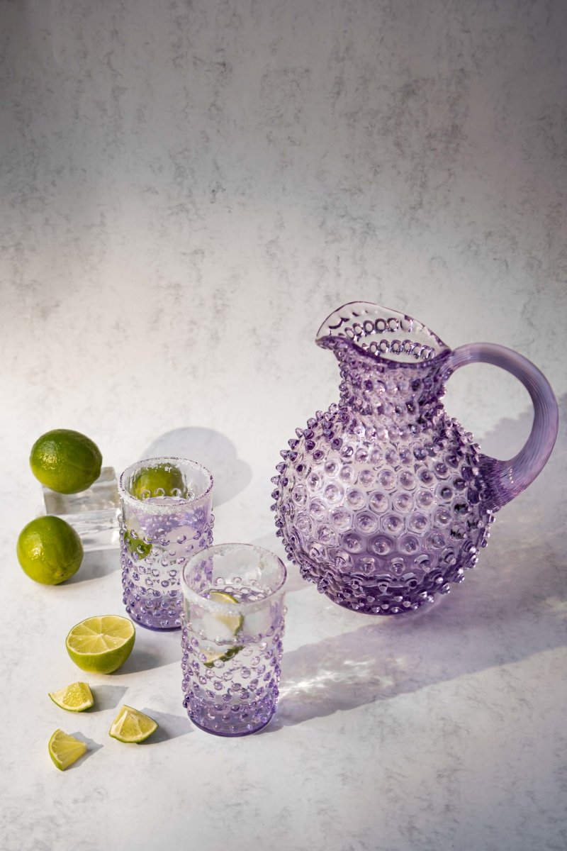 Lavender Hobnail Tumblers - KLIMCHI