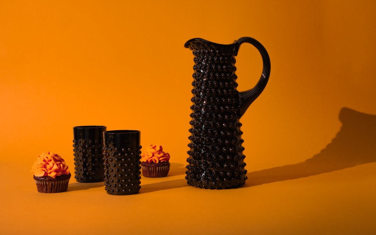 Black Hobnail Tumblers - KLIMCHI