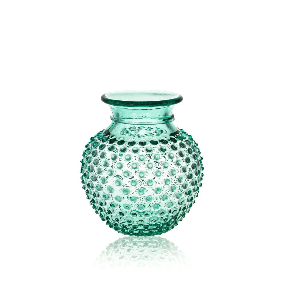 Beryl Hobnail Collar Vase - KLIMCHI