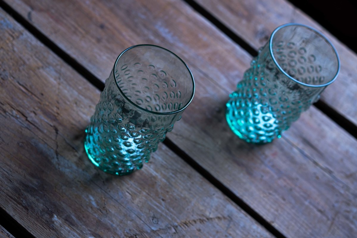 Beryl Hobnail Tumblers - KLIMCHI