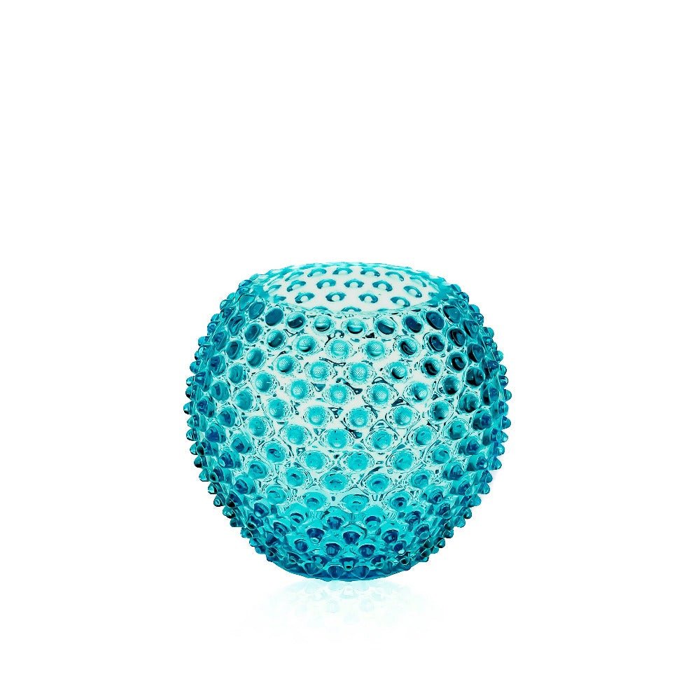 Aquamarine Hobnail Vase - KLIMCHI