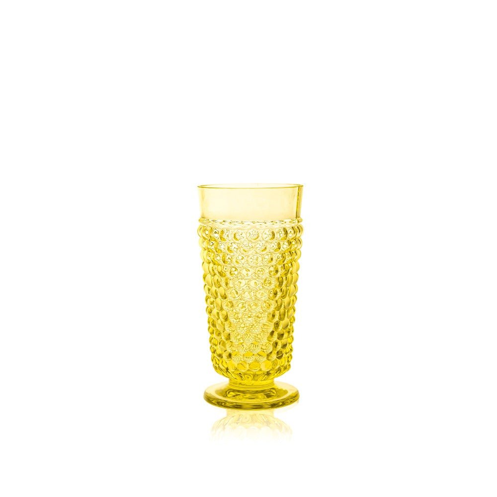 Citrine Hobnail Goblet (set of 2 pieces) - KLIMCHI