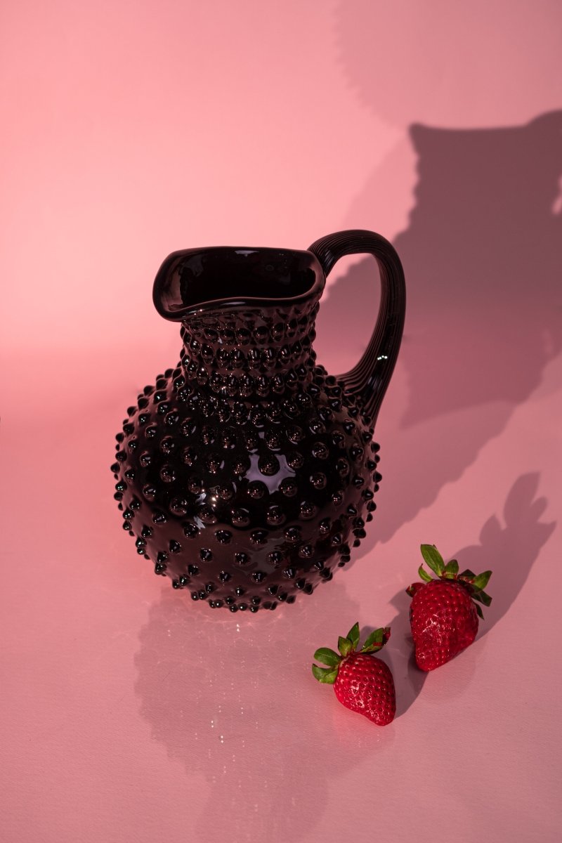 Black Hobnail Jug - KLIMCHI