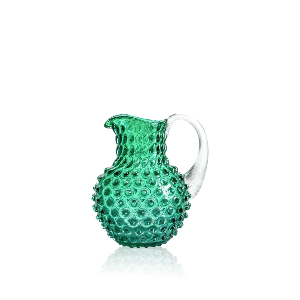 Underlay Dark Green Hobnail Jug Small - KLIMCHI