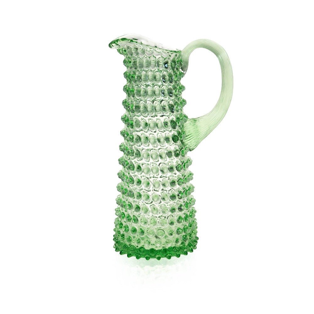 Light Green Hobnail Jug Tall - KLIMCHI